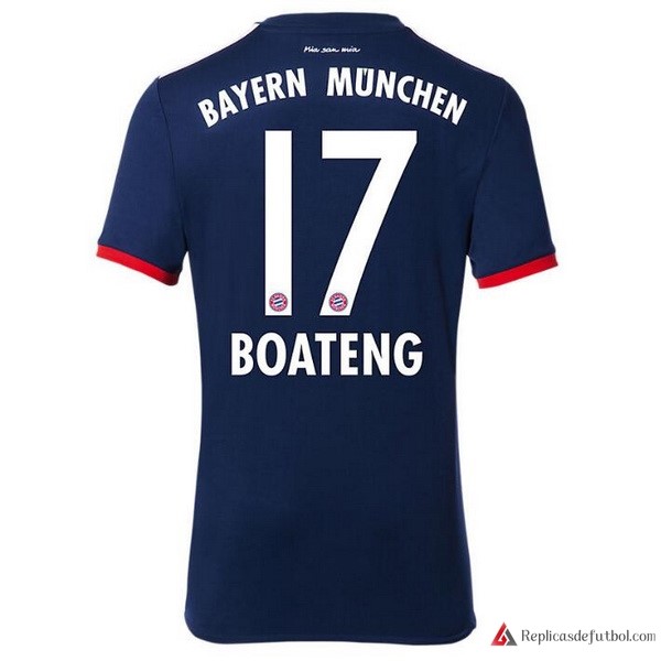 Camiseta Bayern Munich Segunda equipación Boateng 2017-2018